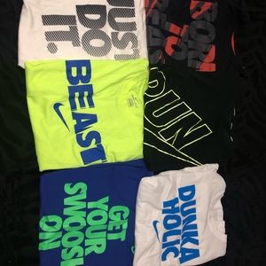 Nike T-shirts rarely worn, in like new condition!